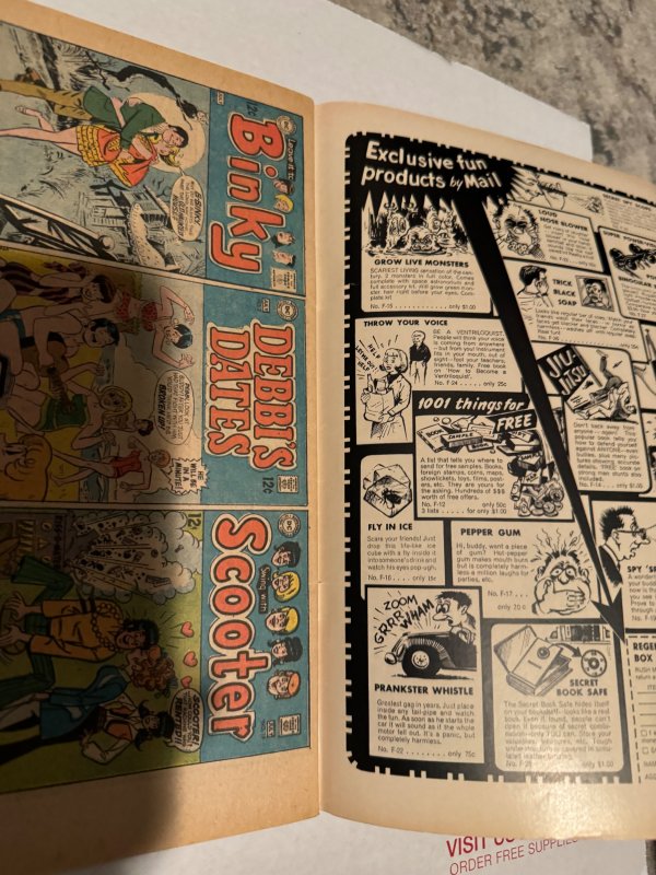 The Unexpected #113 (1969) classic 70s horror small chip lower corner