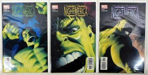 Hulk: Nightmerica Lot of 3 #1, 2, 4 (2003) Marvel Comics 1st Print Comic Books