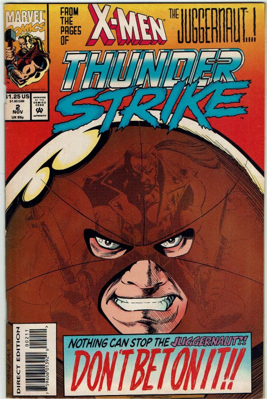 Thunderstrike #2 (1993 v1) Juggernaut VF+