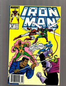 Lot of 12 Iron Man Comics #216 217 219 220 221 222 223 224 225 226 227 229 GB2