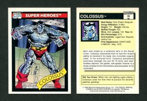 1990 Marvel Comics Card  #36  ( Colossus )   NM-MT