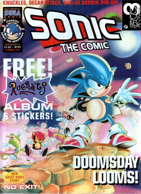 Sonic the Comic #97 FN; Fleetway Quality | Hedgehog - we combine shipping |  Comic Books - Modern Age, Egmont