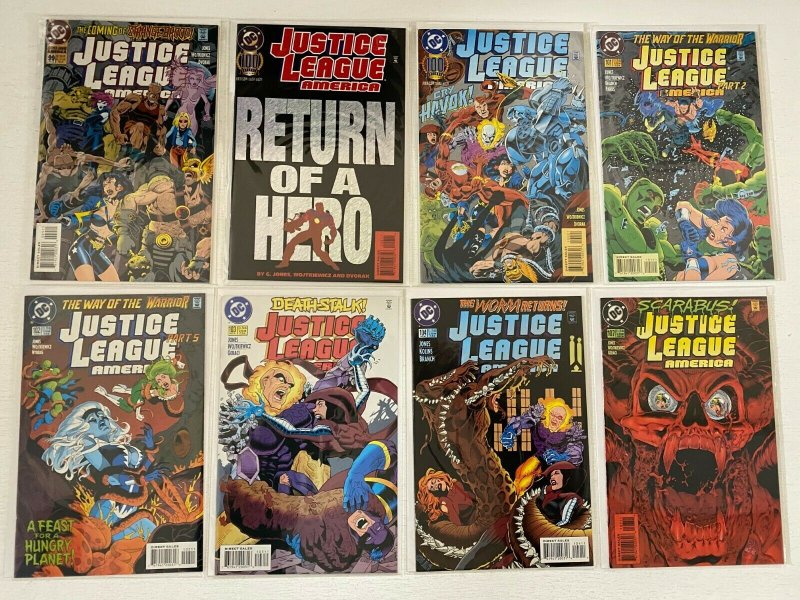 Justice League America lot 51 different from #51-107 + annuals 8.0 VF (1993-96) 