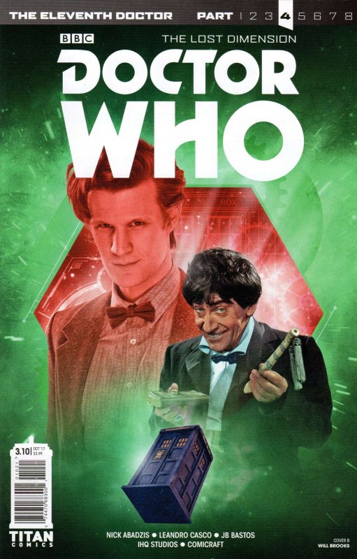 Doctor Who: The Eleventh Doctor Year Three #10B FN ; Titan | Patrick Troughton P