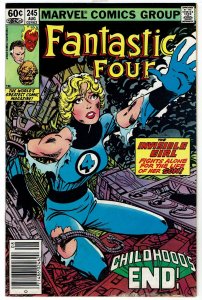 Fantastic Four #245  (Aug 1982, Marvel)  7.0 FN-VF