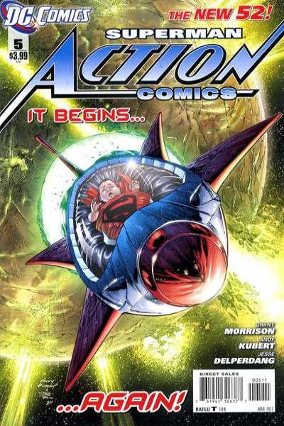 Action Comics (2011 series)  #5, NM + (Stock photo)