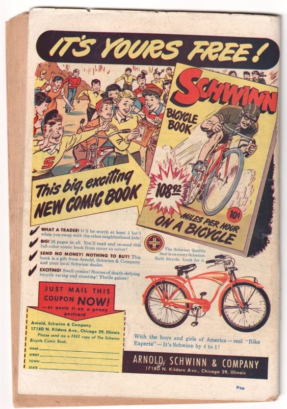 Pep #73 (1949) Wow! Look at Betty!