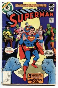 Superman #337 1978-DC-rare Whitman variant-G-