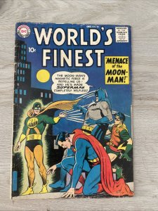 World's Finest Comics #98 Early Silver Age Batman Superman DC Comic 1958