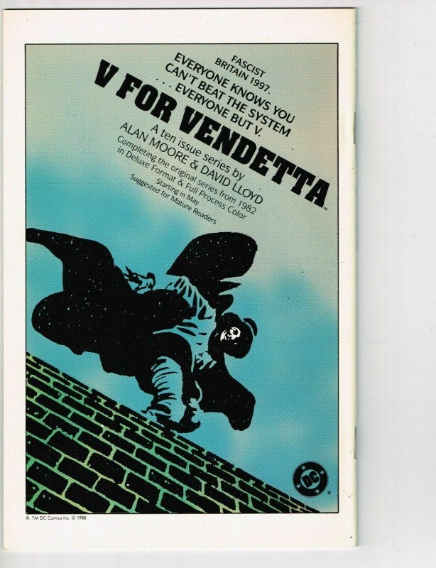 Swamp Thing #75 (1982) - 9.4 NM *The Thinker/V for Vendetta Ad* 