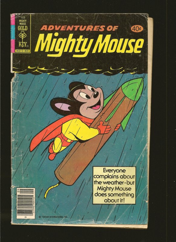 Gold Key Adventures Of Mighty Mouse #169 (1979) SALVAGED PLEASE READ NOTE