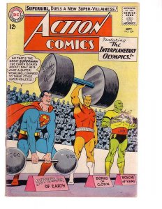 ACTION COMICS #304 1963-SUPERMAN-BOKRO & BOSCAR OLYMPIC VG