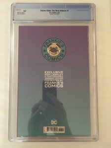 1ST JACE FOX AS NEXT BATMAN (Future State) #1 CGC 8.5 VF+ Lashley trade variant