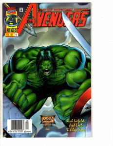 Lot Of 7 Avengers Marvel Comic Books # 1 2 3 4 5 6 7 Hulk Thor Iron Man GM5