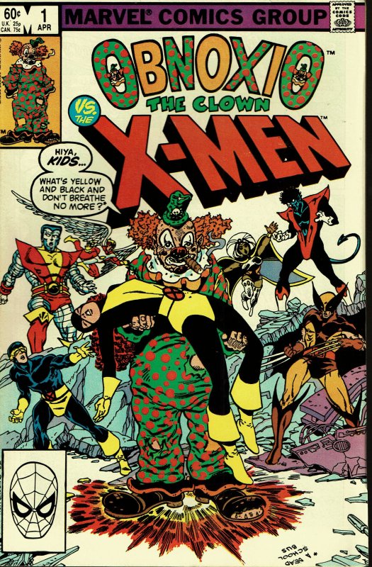 Obnoxio the Clown vs. the X-Men #1 - VF/NM