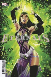 Eternals #1 J Scott Campbell Variant (Marvel, 2021) NM