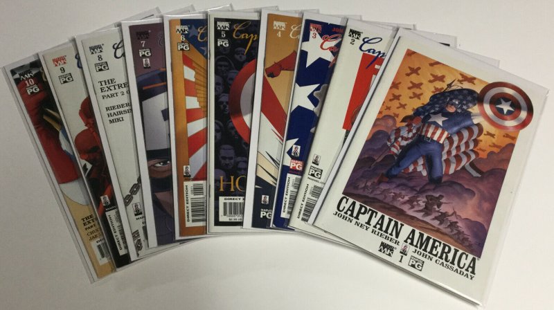 Captain America 1-21 23 Nm- Near Mint- Marvel Knights