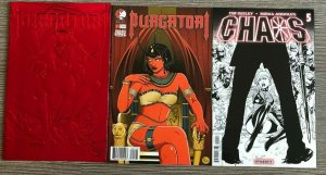 PURGATORI : VAMPIRE'S MYTH #1 (Chaos!) & #1 (DDP) - Three (3) Issue Comic Lot