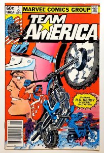 Team America #6 Newsstand (Nov 1982, Marvel) 4.5 VG+