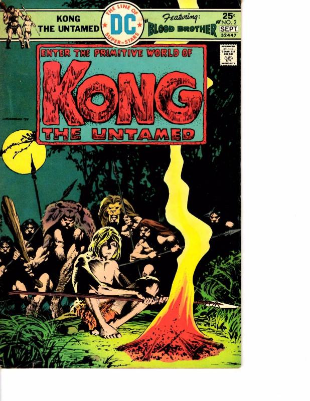 Lot Of 2 Kong Untamed DC Vertigo Comic Book #2 5 AB3