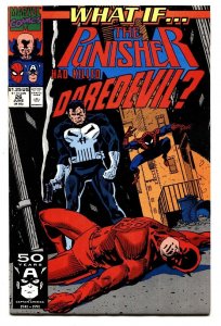 What If #26 comic book 1991 Punisher kills Daredevil-Marvel