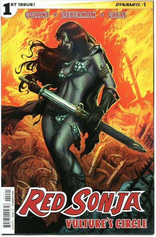 RED SONJA Vulture's Circle #1 B, NM-, She-Devil, Geovani, 2015,more RS in st