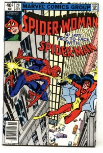 SPIDER-WOMAN #20-comic book 1st meeting with Spider-Man VF