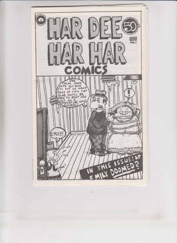 Har Dee Har Har Comics #1 VF (1st) print - underground comix - sphincter 1978