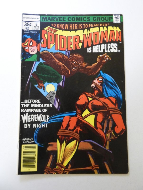 Spider-Woman #6 (1978) VG/FN condition