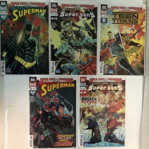 Super Sons Of Tomorrow: Superman (2017) Complete Set # 1-5 (VF/NM) DC Comics