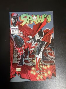 SPAWN #8 (FEB 1993) STORY BY ALAN MOORE, ART BY TODD MCFARLANE 1ST VINDICATOR