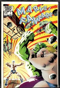 Marvel Fanfare #7 (1983) Hulk