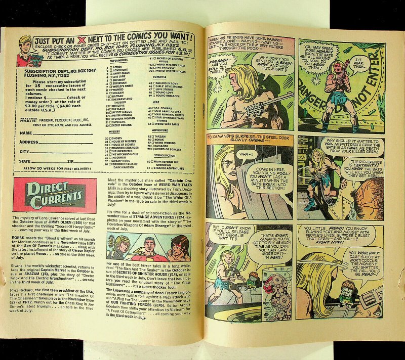 Kamandi #10 (Oct, 1973; DC) - Fine/Very Fine