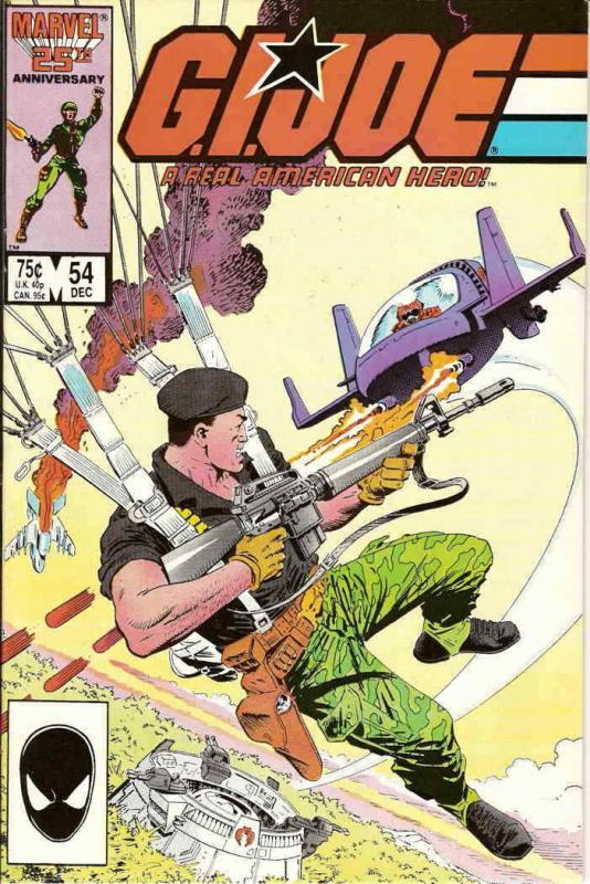 G.I. Joe, A Real American Hero #54 VF/NM; Marvel | save on shipping - details in