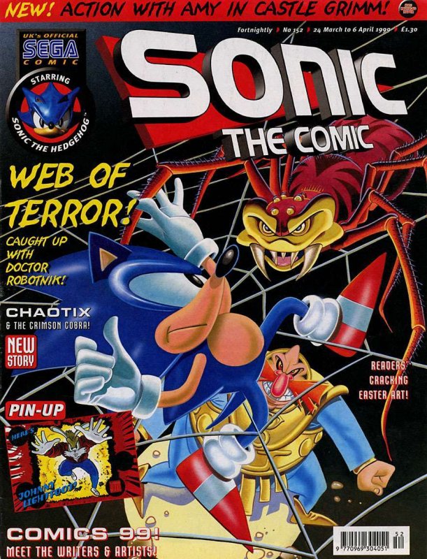 Sonic the Comic #152 FN ; Fleetway Quality | Hedgehog