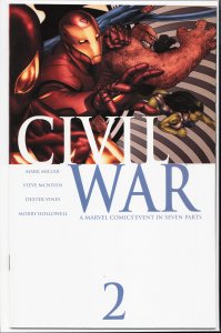 Civil War #2 (2006) Captain America