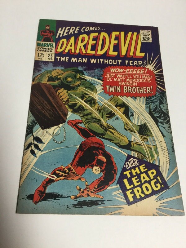 Daredevil 25 Vf- Very Fine- 7.5 Marvel Comics Silver Age