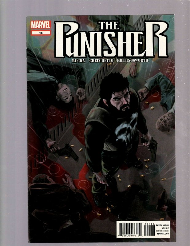 Lot Of 9 Punisher Marvel Comic Books # 1 (Variant) 9 10 11 13 14 15 16 RP5