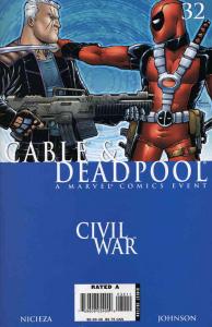Cable/Deadpool #32 VF ; Marvel | Civil War