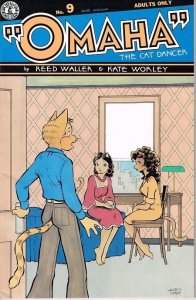 Omaha the Cat Dancer #9 (1988)