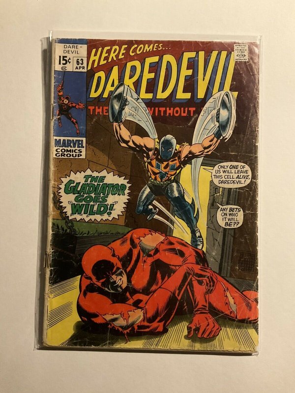 Daredevil 63 Good/Very Good Gd/vg 3.0 Marvel