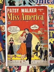 Patsy Walker Miss America #79 VG+ 4.0 atlas comics 10c golden age  ROMANCE 1956 