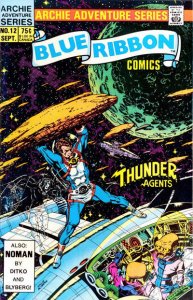 Blue Ribbon Comics (Vol. 2) #12 VF ; Archie | THUNDER Agents