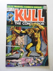 Kull, the Conqueror #8 (1973) VG+ Condition moisture stain bc