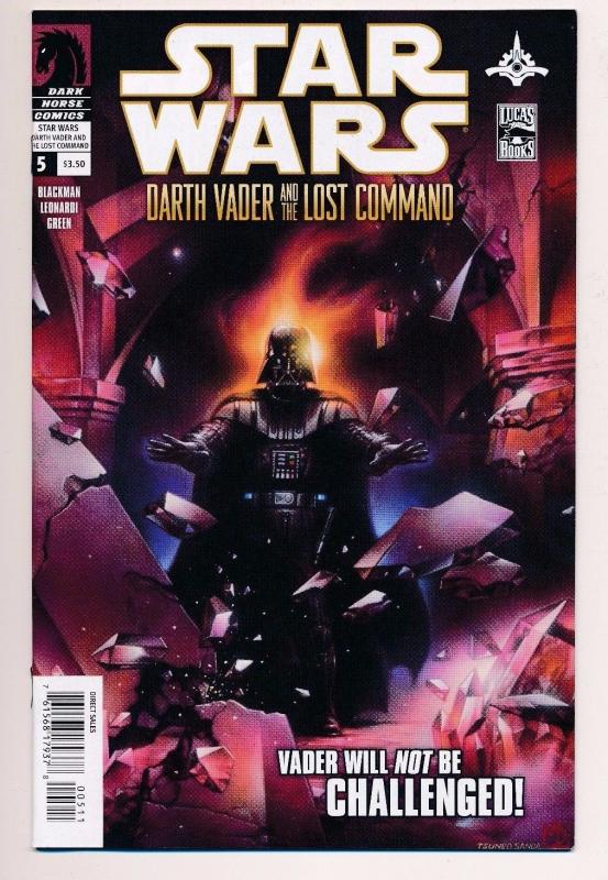 STAR WARS Darth Vader & The Lost Command #5  ~ Dark Horse Comics ~ VF (HX408)