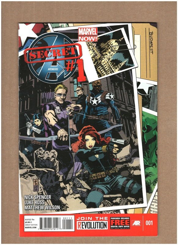 Secret Avengers #1 Marvel Comics 2013 Hawkeye Black Widow NM- 9.2