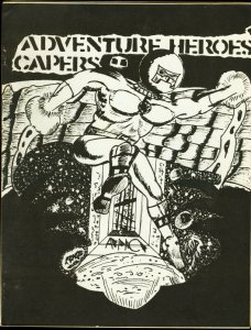 ADVENTURE HERO CAPERS #1-1966-SCARCE COMIC FANZINE FN