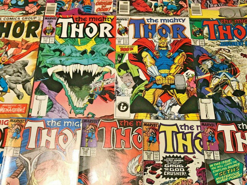 THOR#292-398 VF/NM LOT 1980 (13 BOOKS) WALT SIMONSON MARVEL COMICS