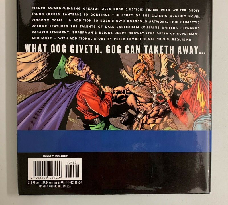 Justice Society of America Thy Kingdom Come Part 3 Hardcover 2009 Geoff Johns 