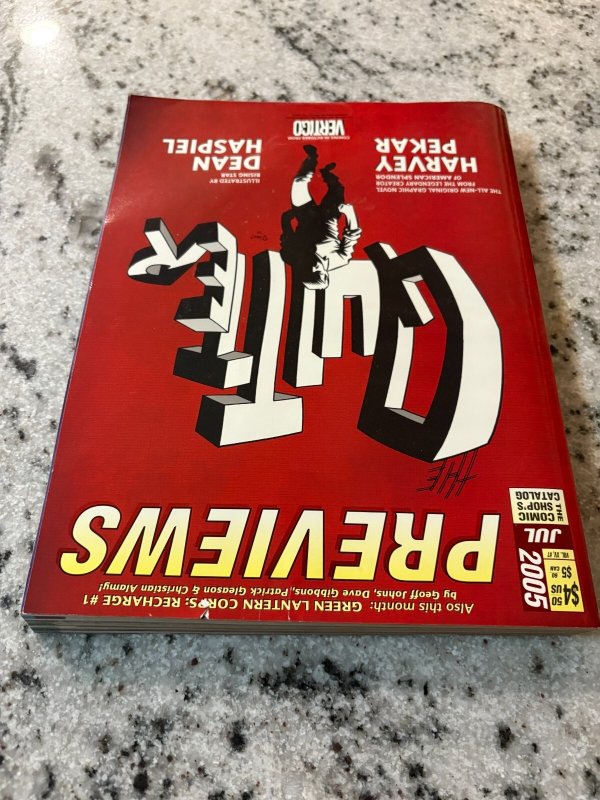 Previews Magazine July 2005 Vol 15 #7 Comic Shop Preview Mag Corpse Bride 3 J391